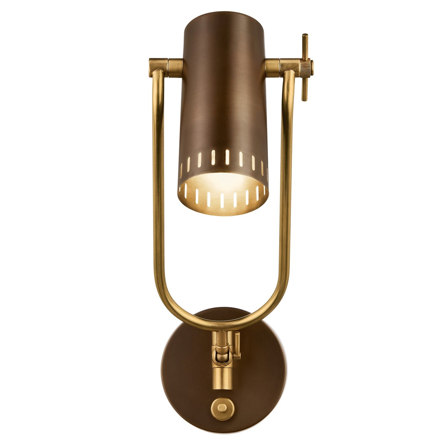 KICHLER 52841LBZ Rhuel One Light Wall Sconce