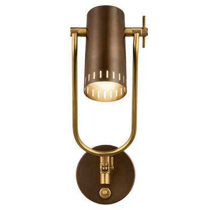 KICHLER 52841LBZ Rhuel One Light Wall Sconce