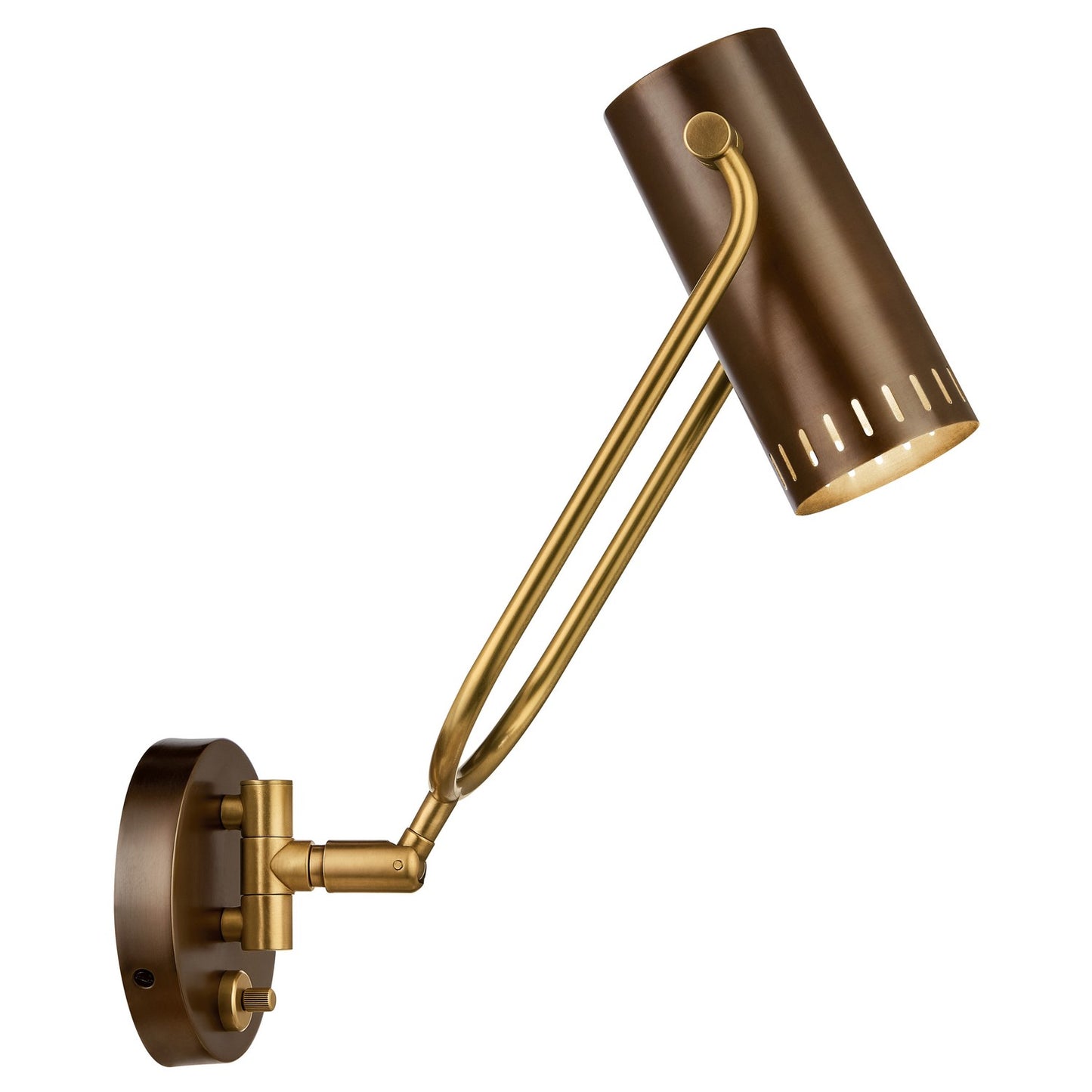 KICHLER 52841LBZ Rhuel One Light Wall Sconce