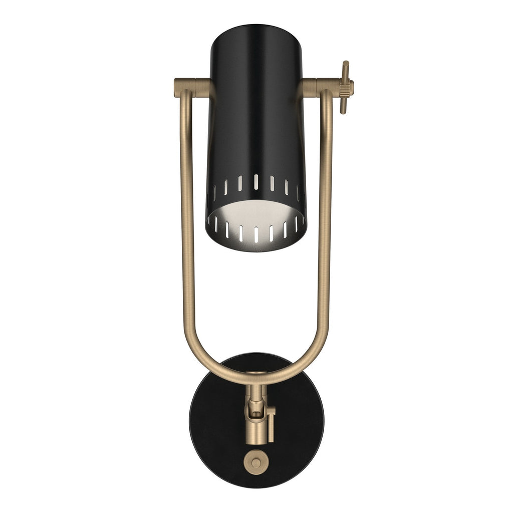 KICHLER 52841BK Rhuel One Light Wall Sconce