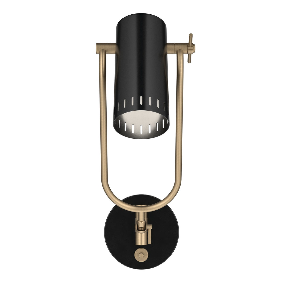 KICHLER 52841BK Rhuel One Light Wall Sconce