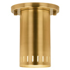 KICHLER 52842LBR Rhuel One Light Flush Mount