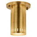 KICHLER 52842LBR Rhuel One Light Flush Mount