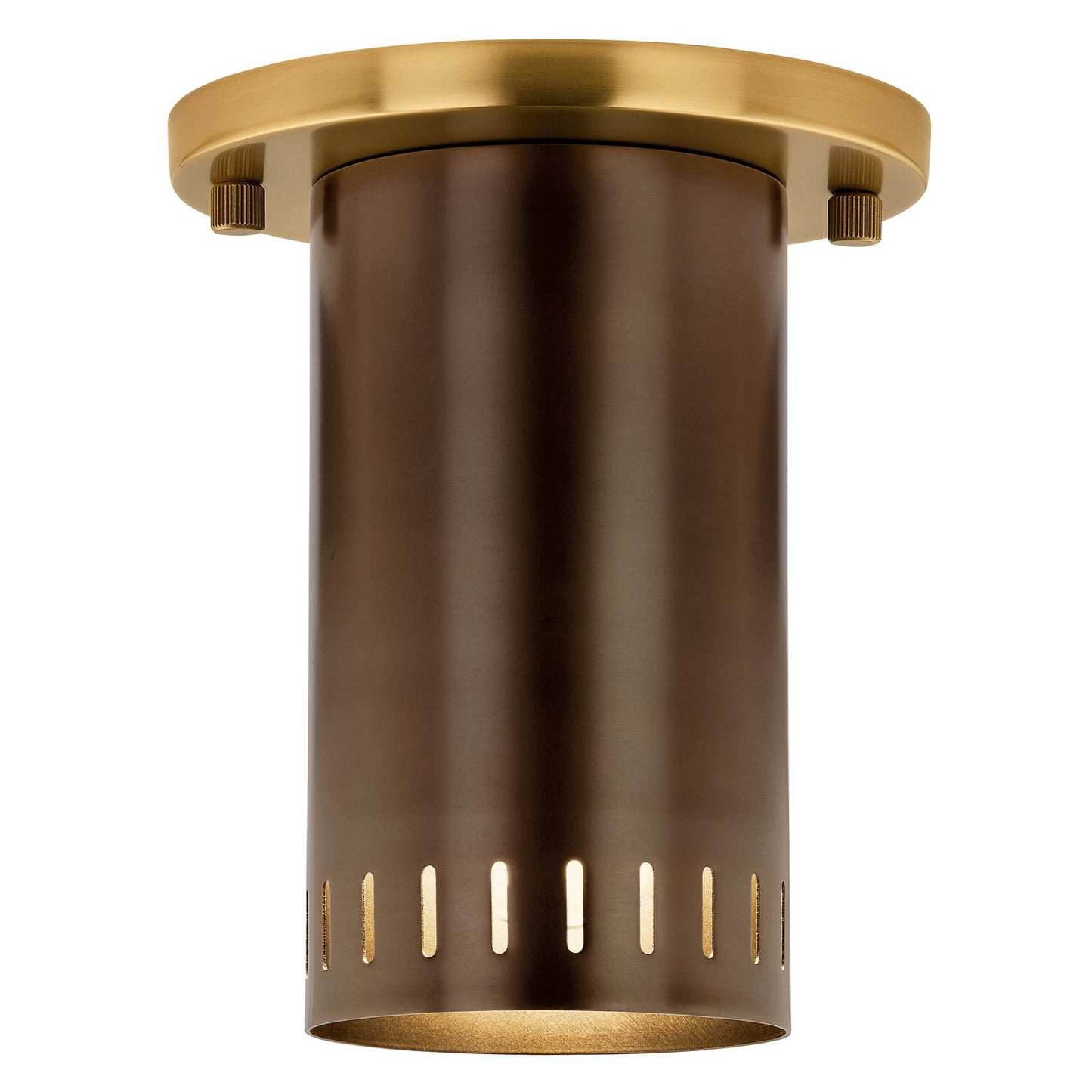 KICHLER 52842LBZ Rhuel One Light Flush Mount