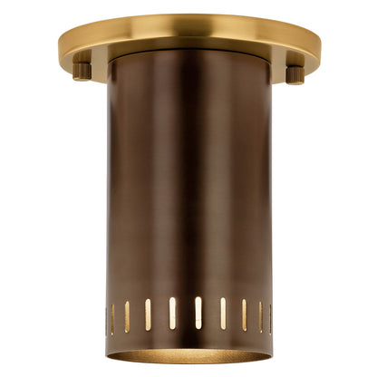 KICHLER 52842LBZ Rhuel One Light Flush Mount