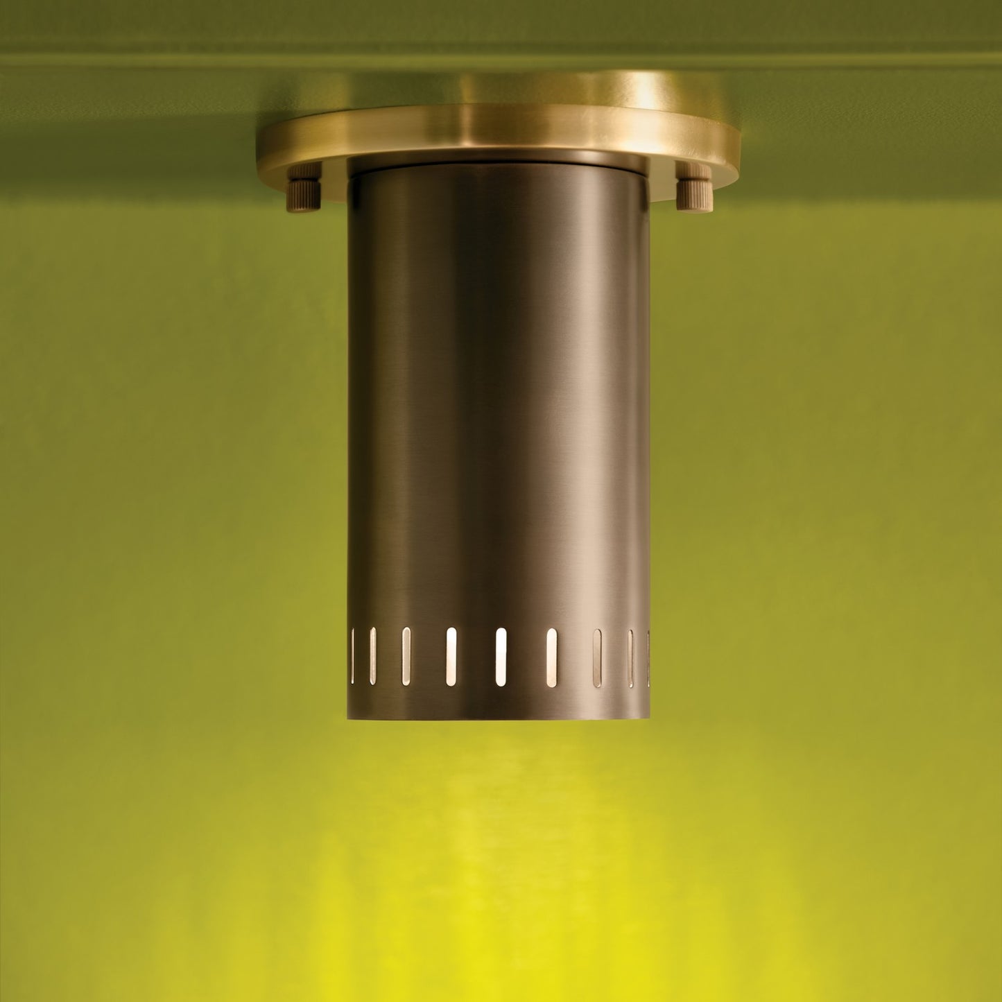 KICHLER 52842LBZ Rhuel One Light Flush Mount