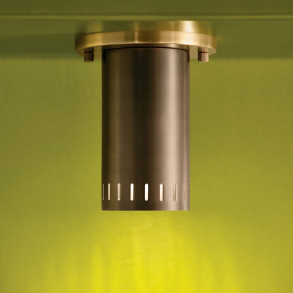 KICHLER 52842LBZ Rhuel One Light Flush Mount
