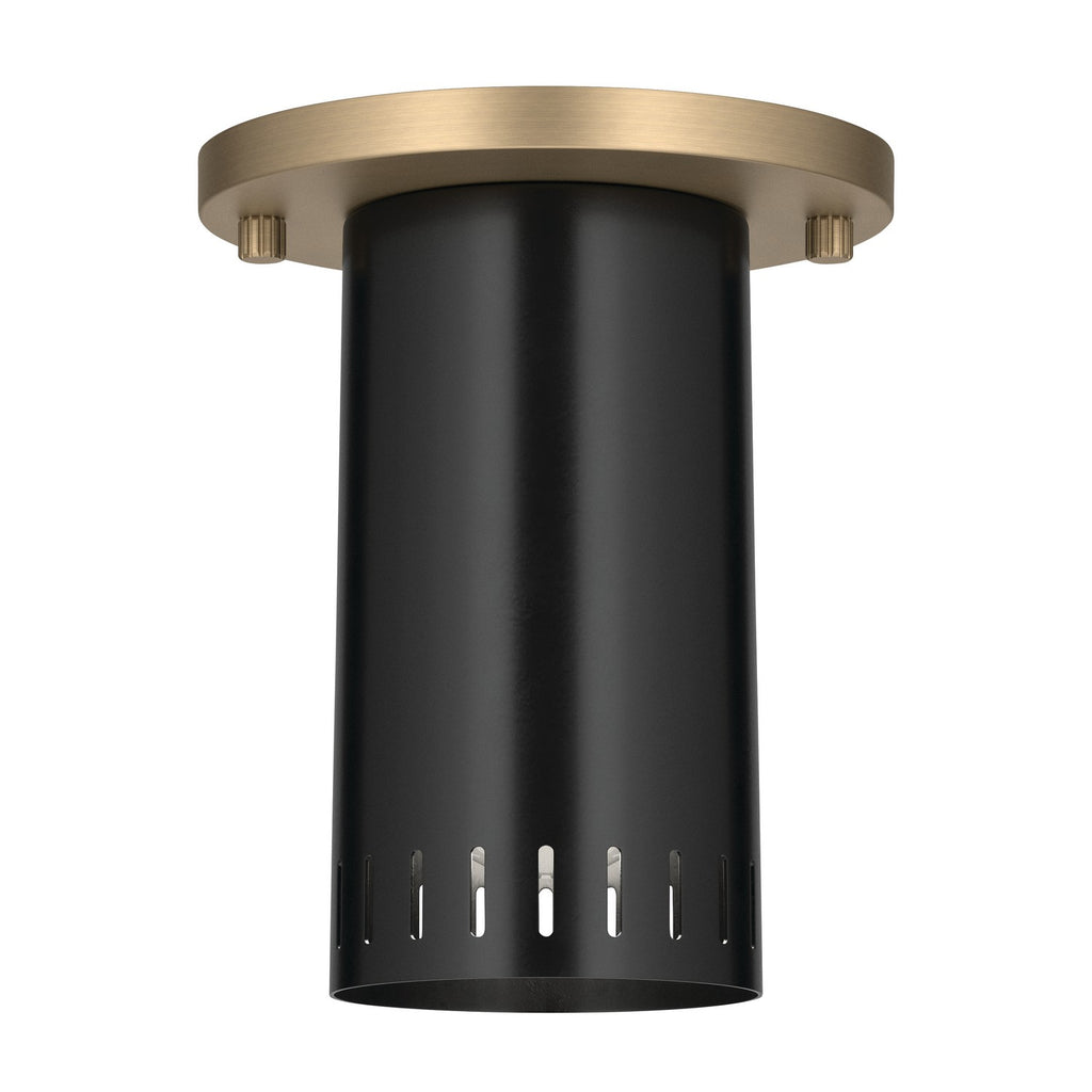 KICHLER 52842BK Rhuel One Light Flush Mount