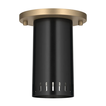 KICHLER 52842BK Rhuel One Light Flush Mount