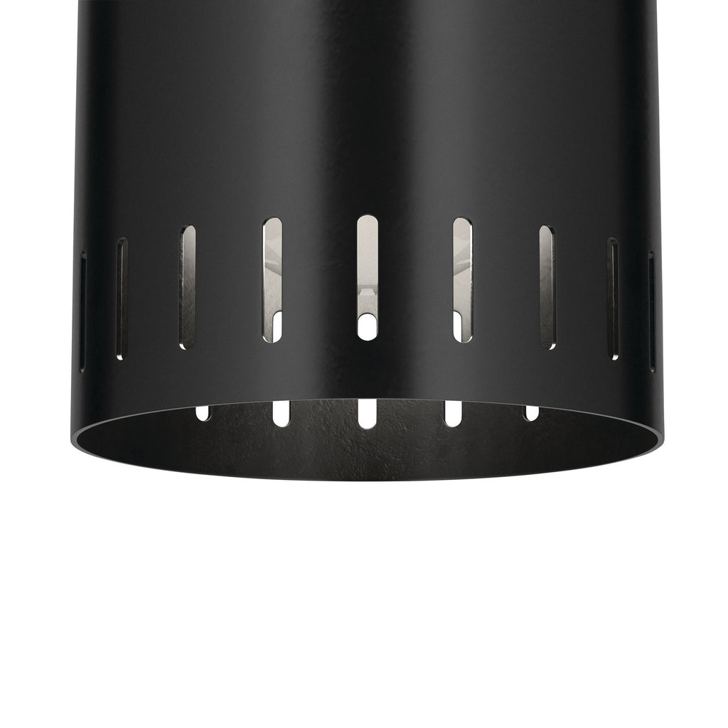 KICHLER 52842BK Rhuel One Light Flush Mount