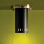 KICHLER 52842BK Rhuel One Light Flush Mount