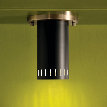 KICHLER 52842BK Rhuel One Light Flush Mount