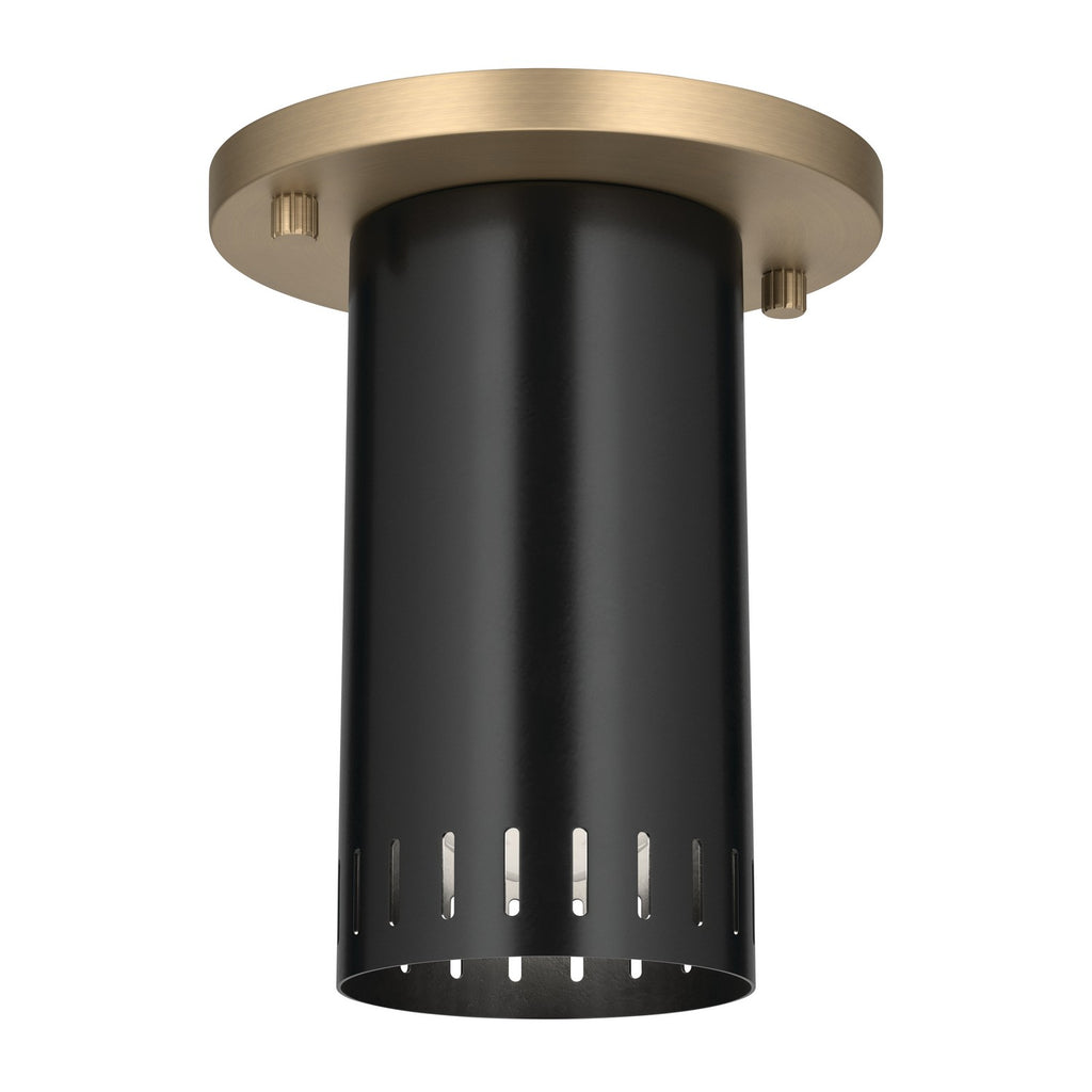 KICHLER 52842BK Rhuel One Light Flush Mount
