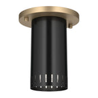 KICHLER 52842BK Rhuel One Light Flush Mount