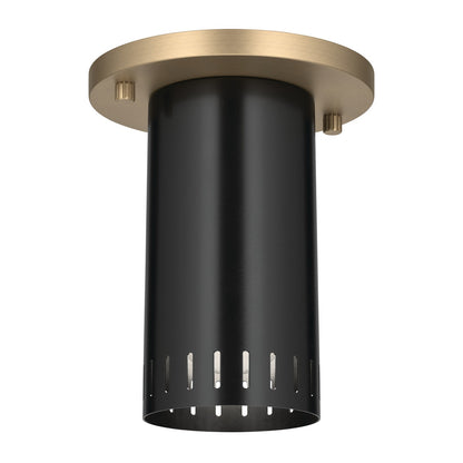 KICHLER 52842BK Rhuel One Light Flush Mount