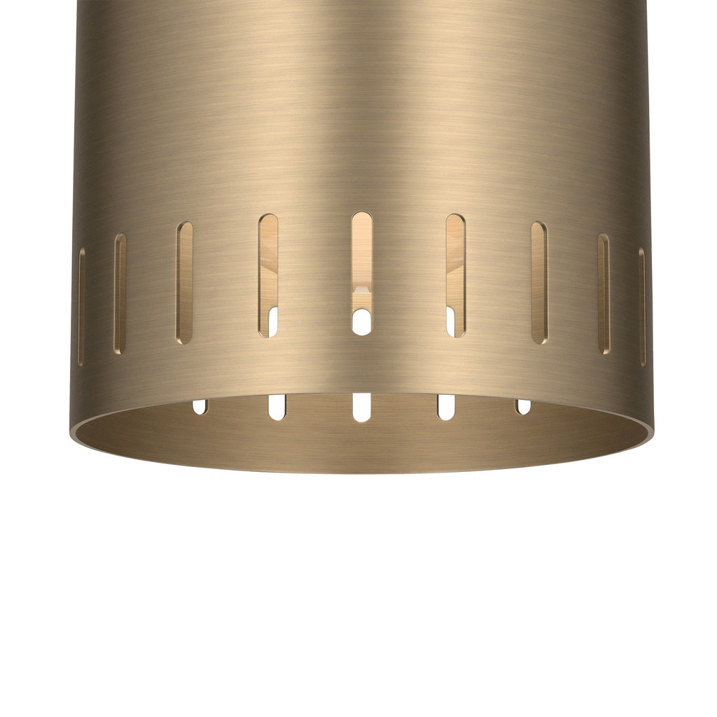KICHLER 52842CPZ Rhuel One Light Flush Mount
