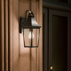 KICHLER 59193BKT Cleary One Light Outdoor Wall Mount