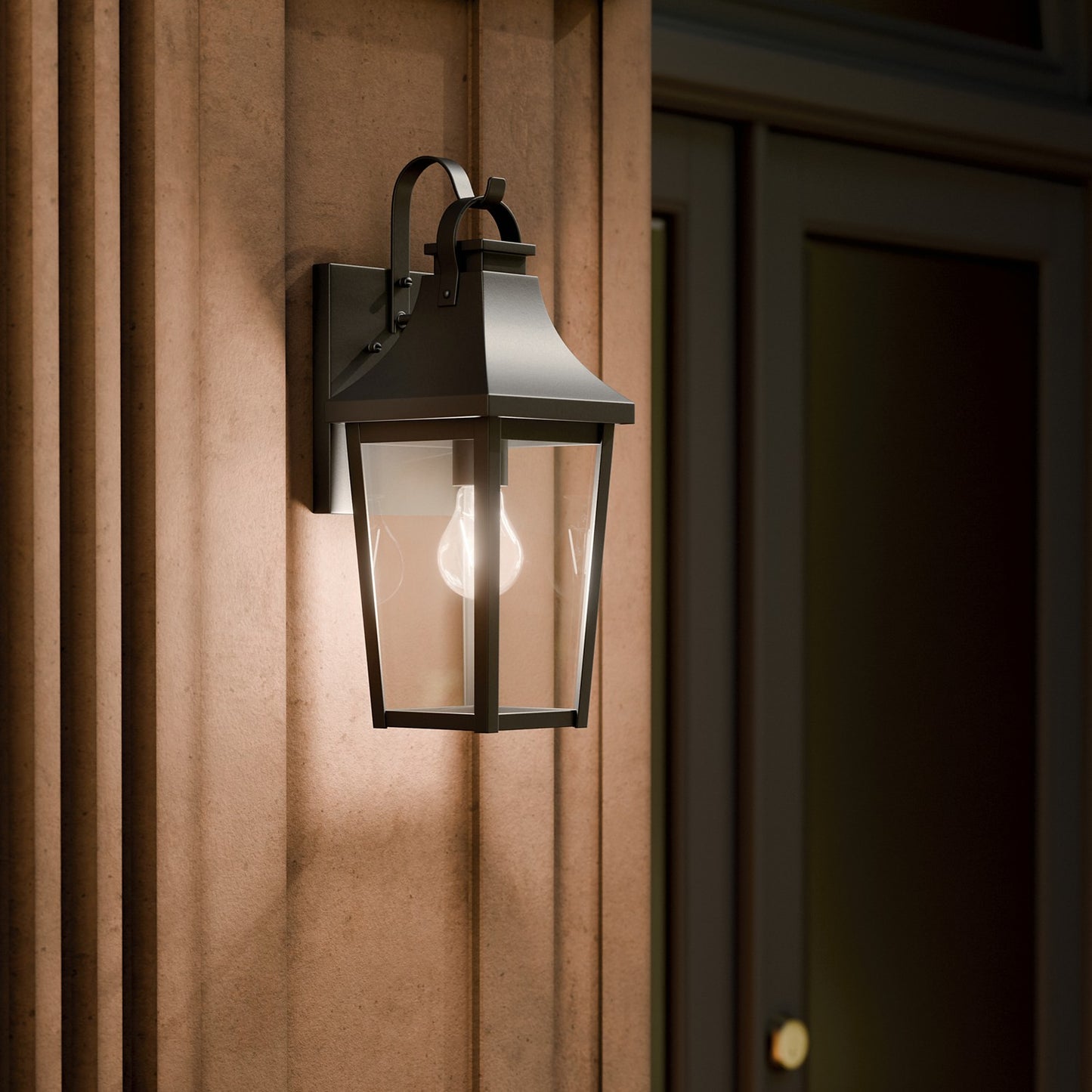 KICHLER 59193BKT Cleary One Light Outdoor Wall Mount
