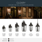 KICHLER 59193OZ Cleary One Light Outdoor Wall Mount