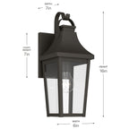 KICHLER 59193OZ Cleary One Light Outdoor Wall Mount