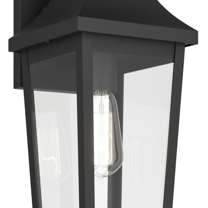 KICHLER 59194BKT Cleary One Light Outdoor Wall Mount