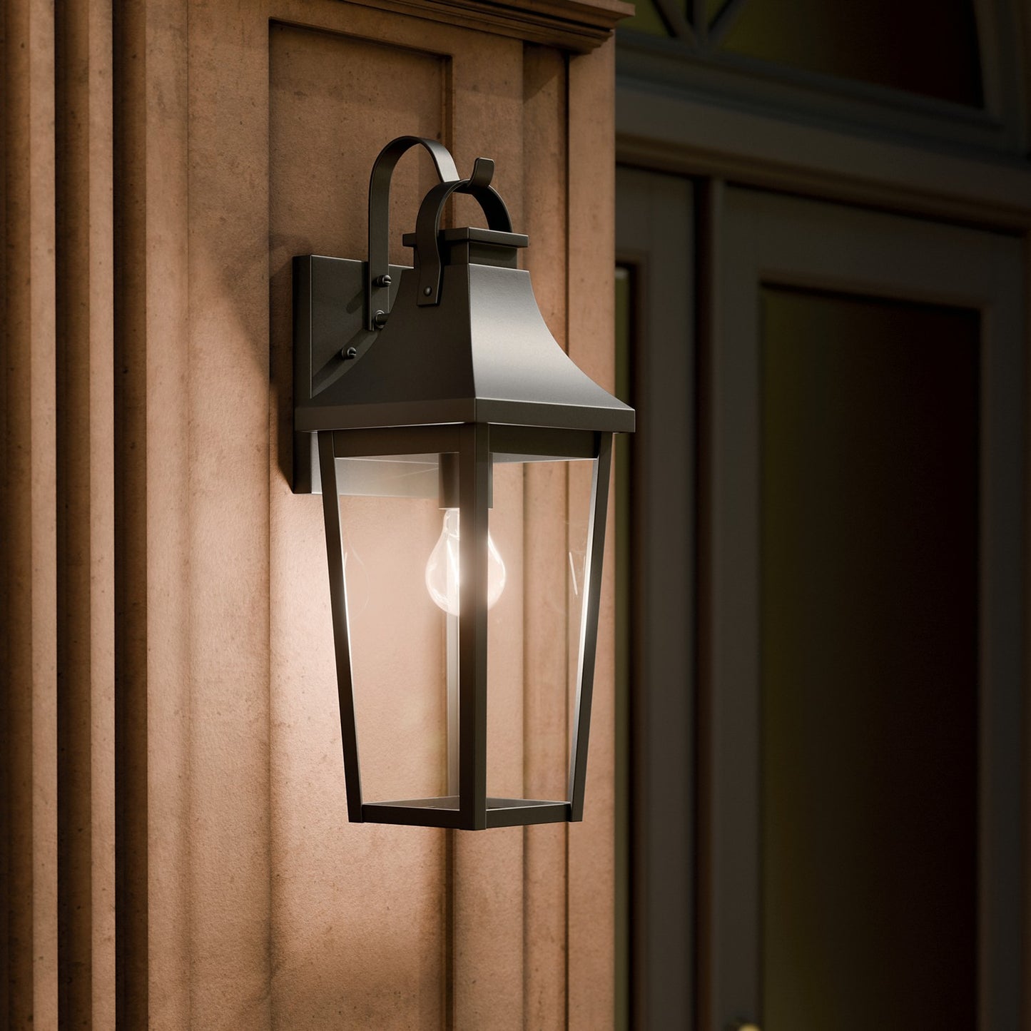 KICHLER 59194BKT Cleary One Light Outdoor Wall Mount