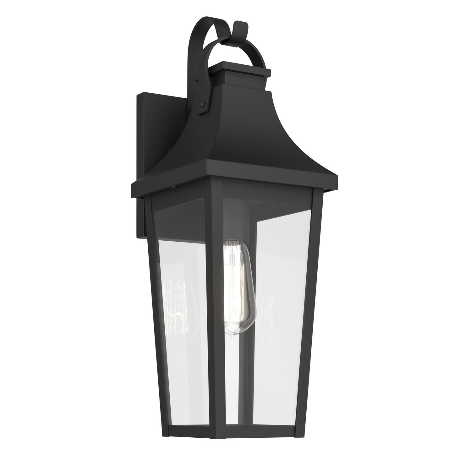 KICHLER 59194BKT Cleary One Light Outdoor Wall Mount