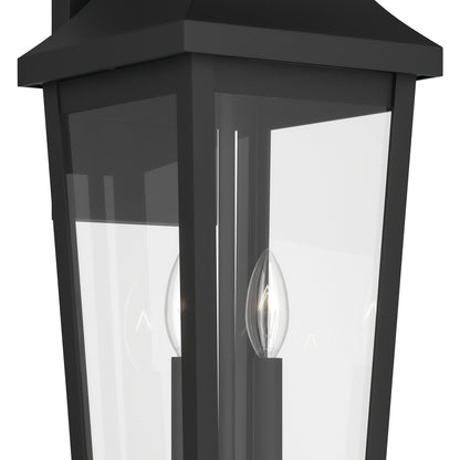 KICHLER 59195BKT Cleary Two Light Outdoor Wall Mount
