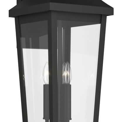 KICHLER 59196BKT Cleary Three Light Outdoor Wall Mount