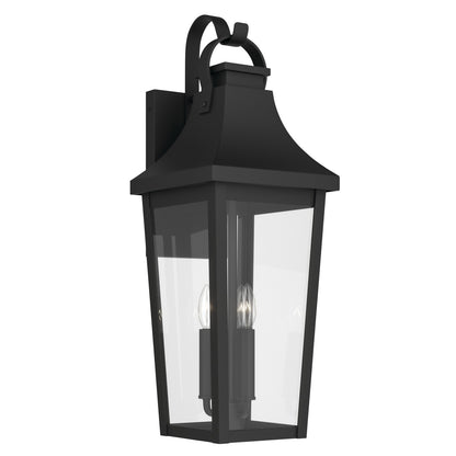 KICHLER 59196BKT Cleary Three Light Outdoor Wall Mount