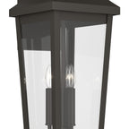 KICHLER 59196OZ Cleary Three Light Outdoor Wall Mount