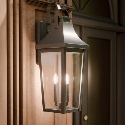 KICHLER 59196OZ Cleary Three Light Outdoor Wall Mount
