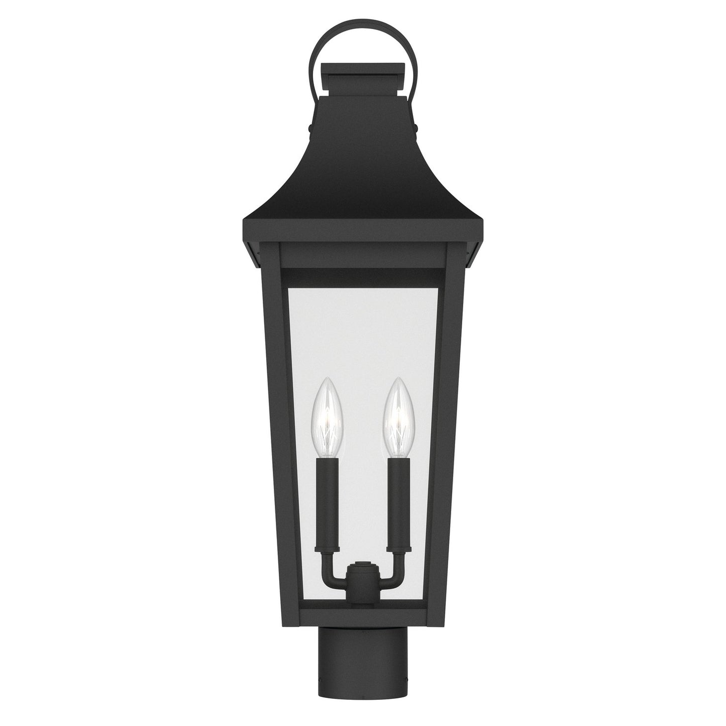 KICHLER 59197BKT Cleary Two Light Outdoor Post Mount