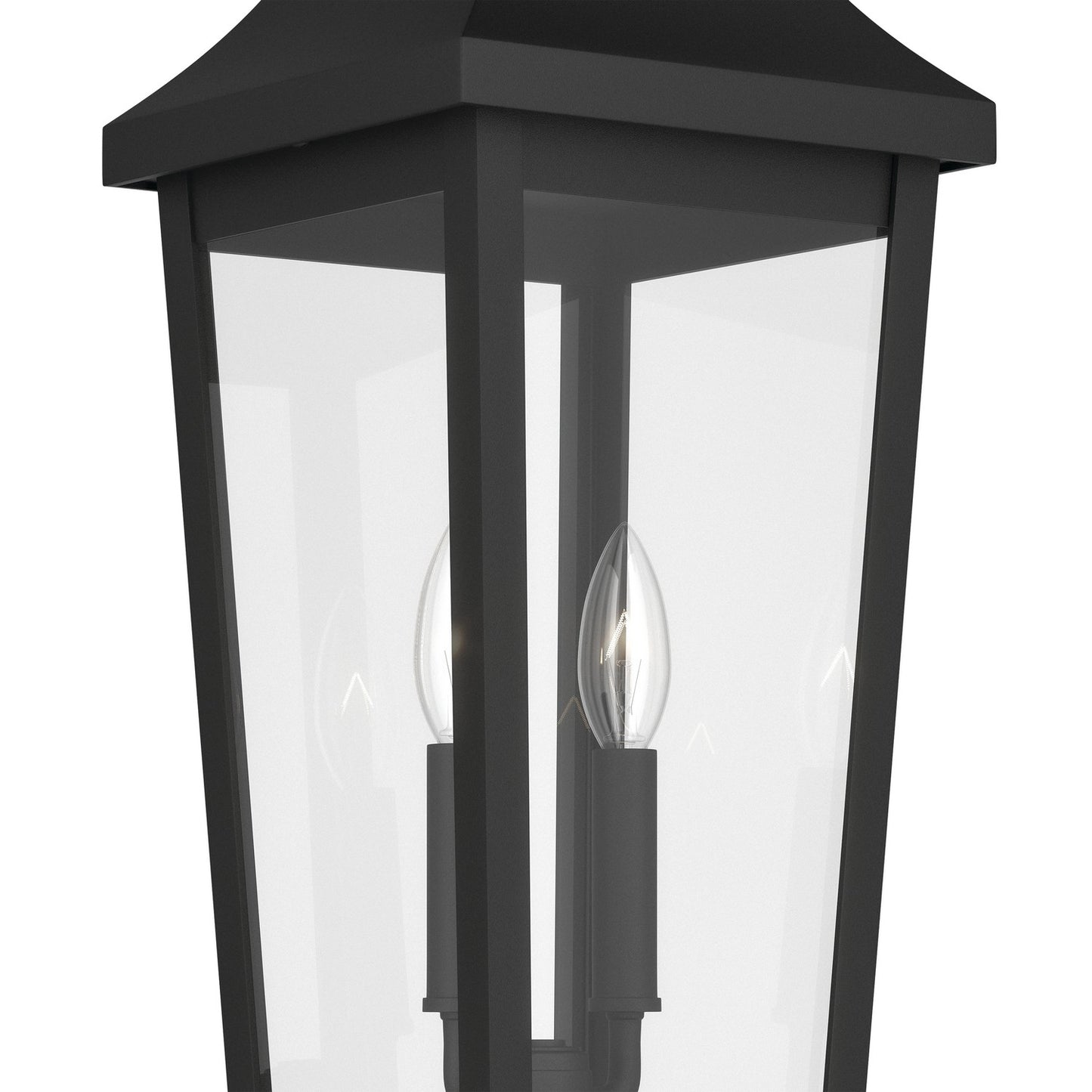 KICHLER 59197BKT Cleary Two Light Outdoor Post Mount