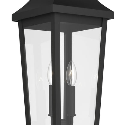 KICHLER 59197BKT Cleary Two Light Outdoor Post Mount