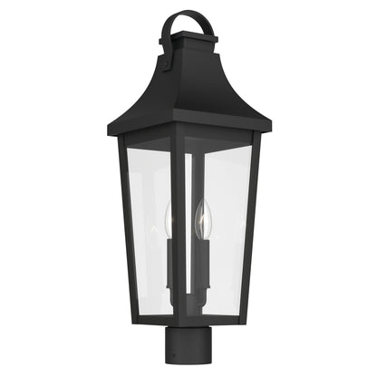 KICHLER 59197BKT Cleary Two Light Outdoor Post Mount