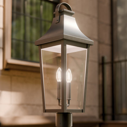 KICHLER 59197OZ Cleary Two Light Outdoor Post Mount