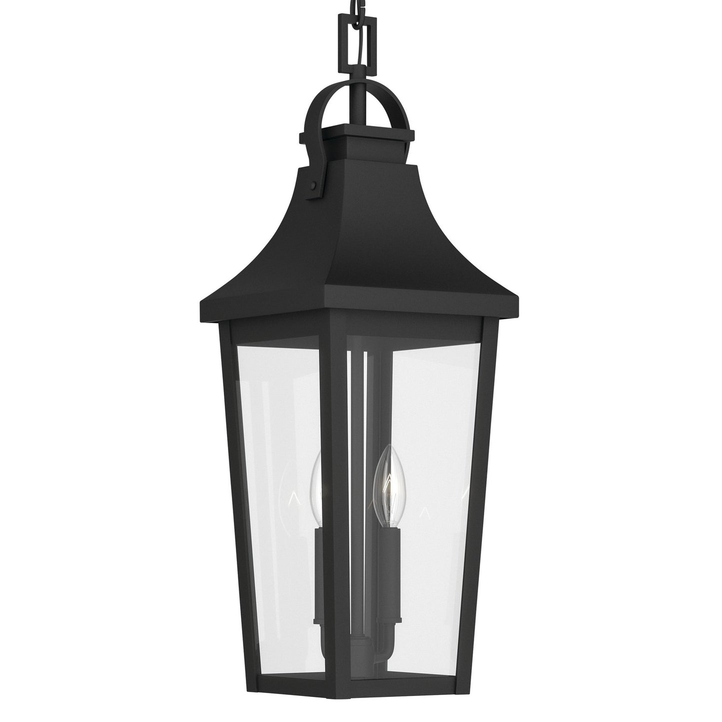 KICHLER 59198BKT Cleary Two Light Outdoor Pendant