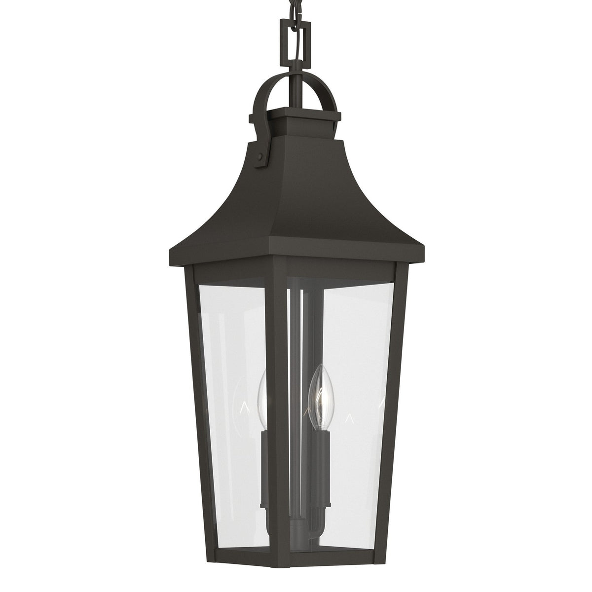 KICHLER 59198OZ Cleary Two Light Outdoor Pendant