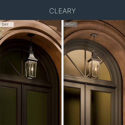 KICHLER 59198OZ Cleary Two Light Outdoor Pendant