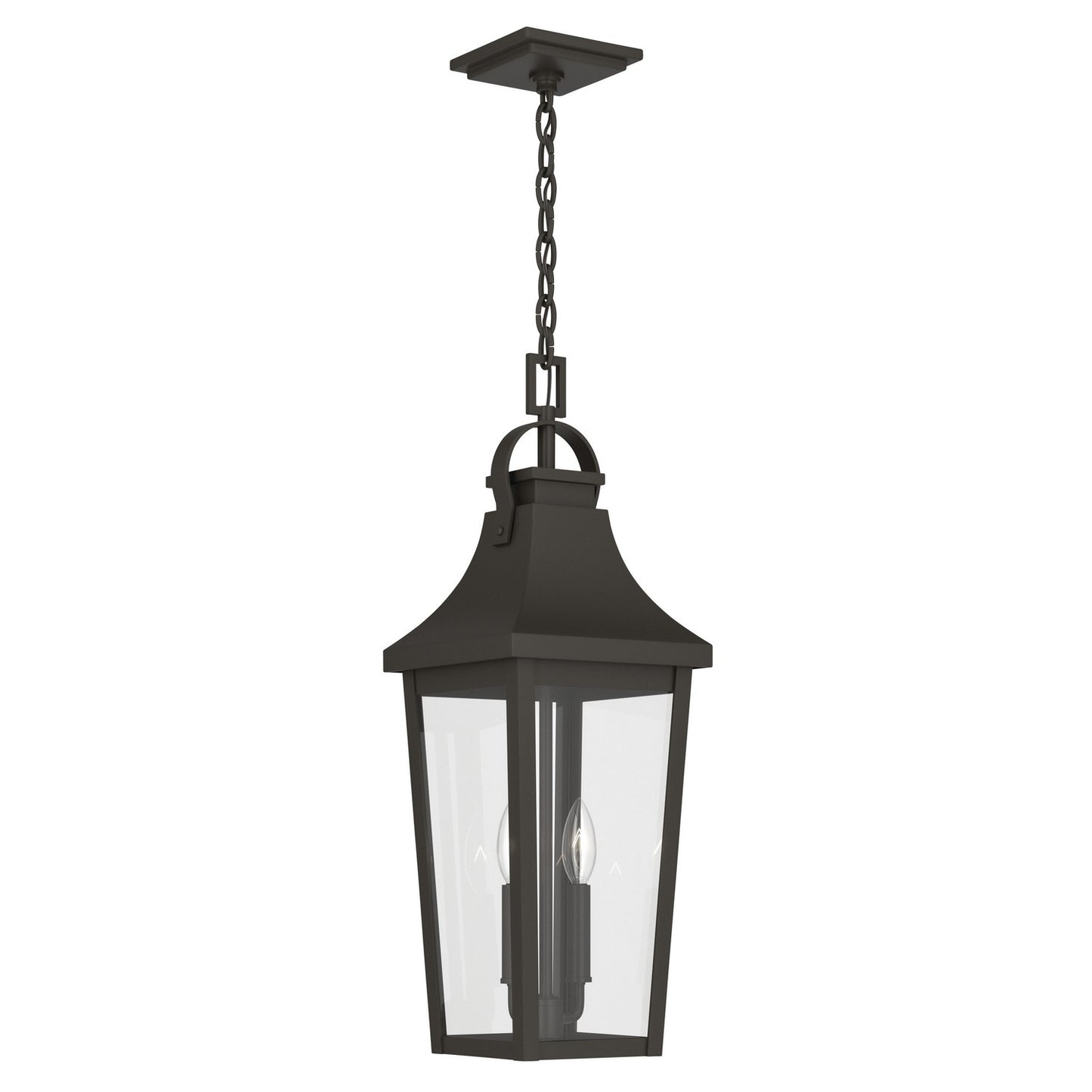 KICHLER 59198OZ Cleary Two Light Outdoor Pendant