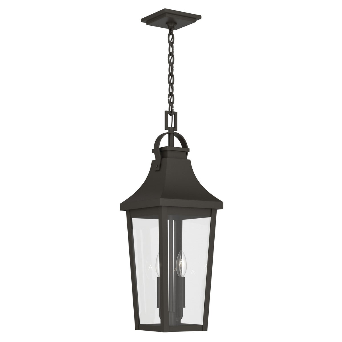 KICHLER 59198OZ Cleary Two Light Outdoor Pendant