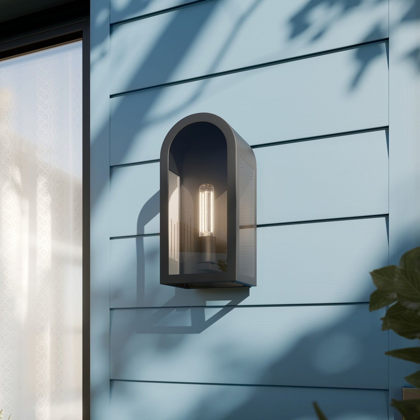 KICHLER 59200BKT Marea One Light Outdoor Wall Mount
