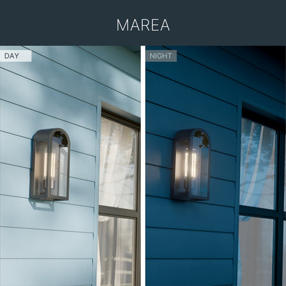 KICHLER 59201BKT Marea One Light Outdoor Wall Mount