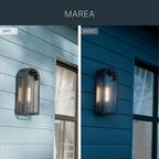 KICHLER 59202BKT Marea One Light Outdoor Wall Mount