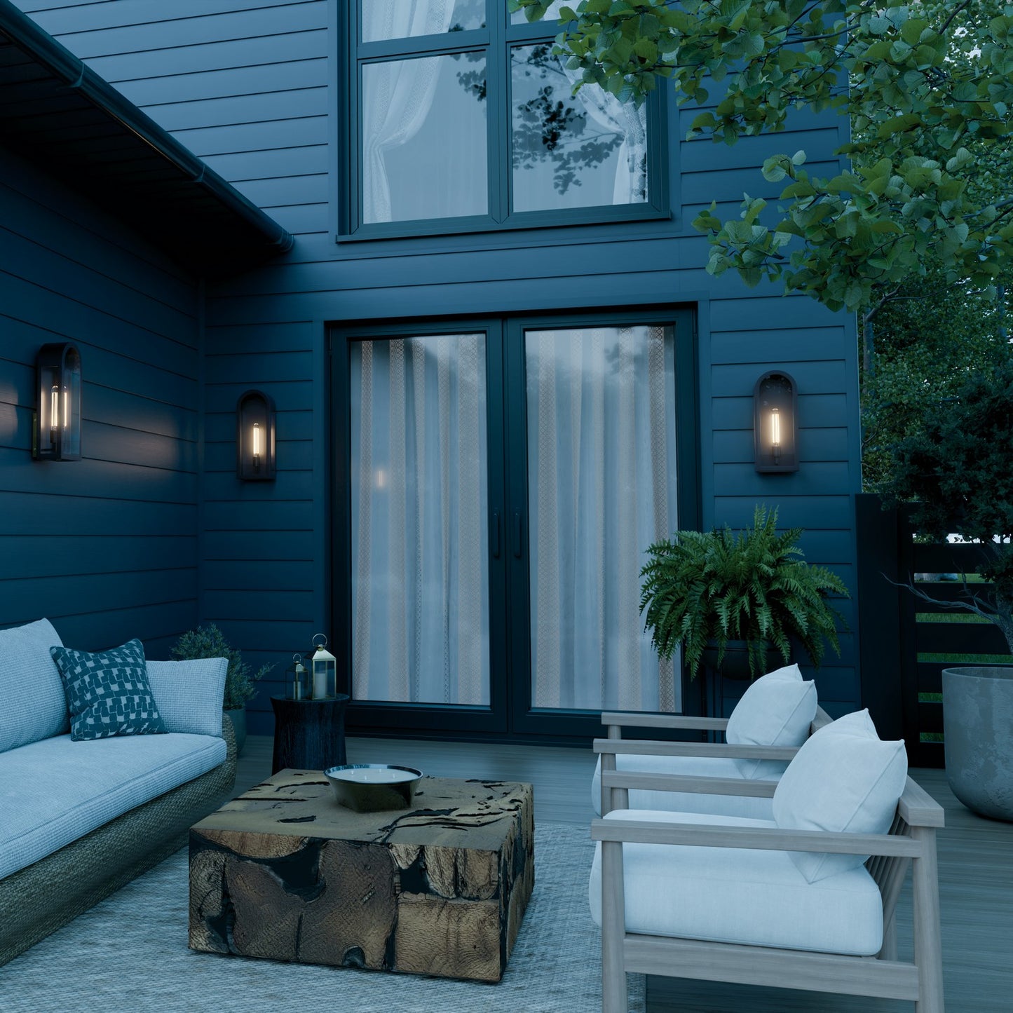 KICHLER 59202BKT Marea One Light Outdoor Wall Mount