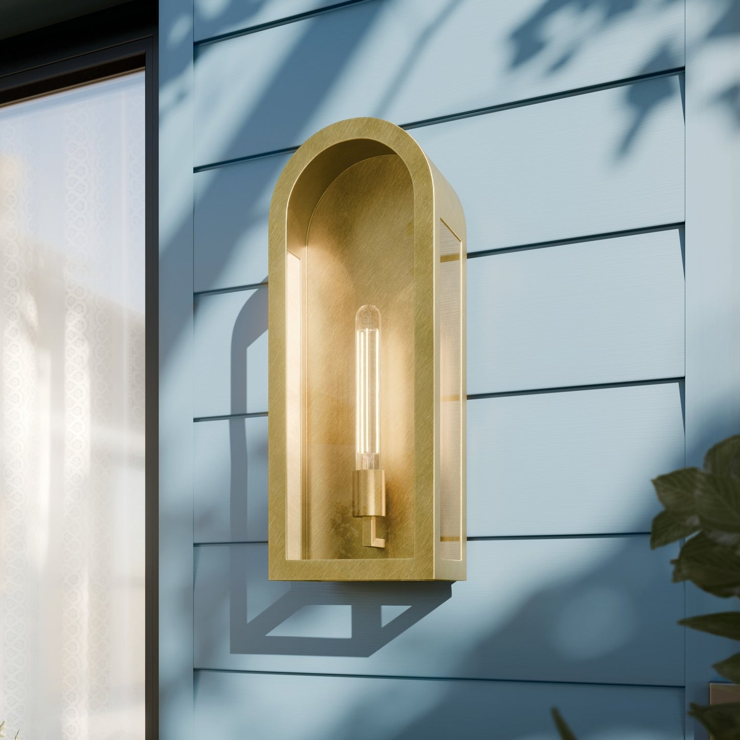 KICHLER 59202NBR Marea One Light Outdoor Wall Mount