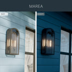 KICHLER 59203BKT Marea Two Light Outdoor Wall Mount