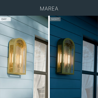 KICHLER 59203NBR Marea Two Light Outdoor Wall Mount