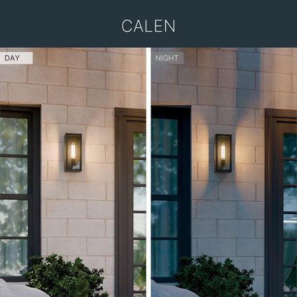 KICHLER 59208BKT Calen One Light Outdoor Wall Mount